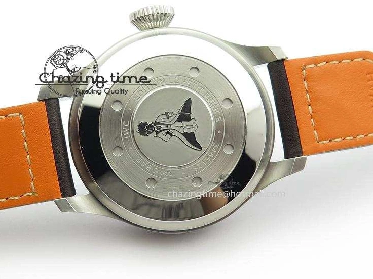 MIROTIME 0718 EasyCare Big Pilot Real PR IW500916 2016 “Le Petit Prince” ZF Best Edition On Brown Leather Strap A 7292